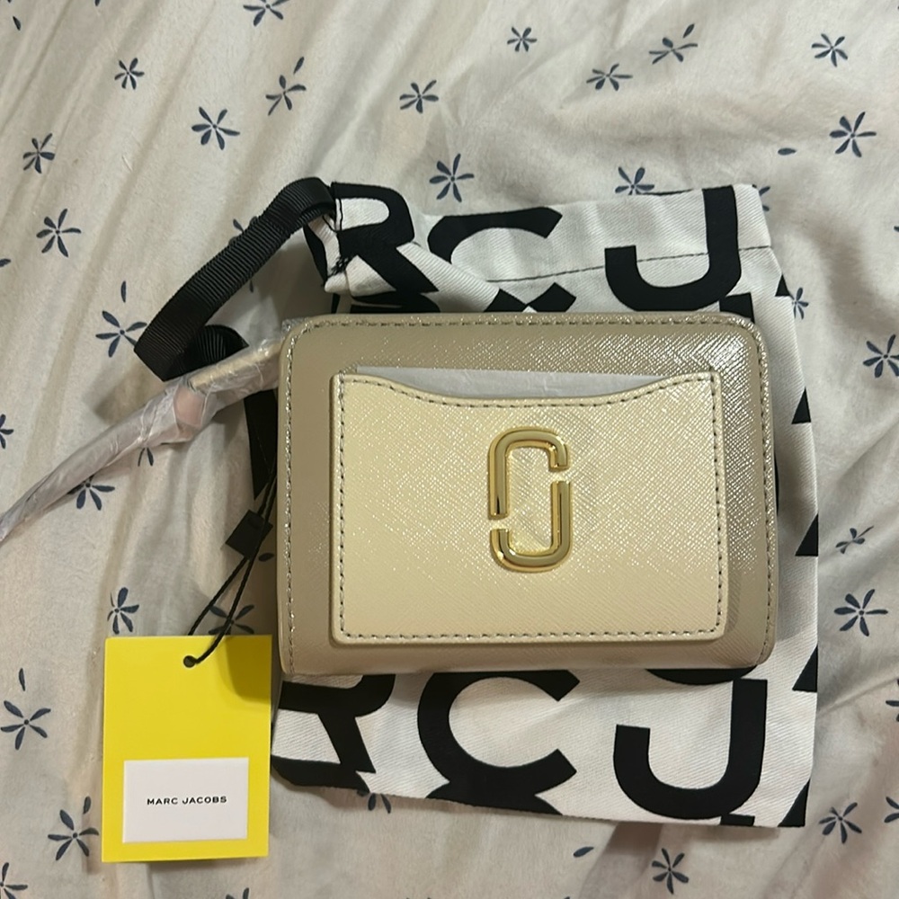 Marc Jacobs Wallet Khaki Multi